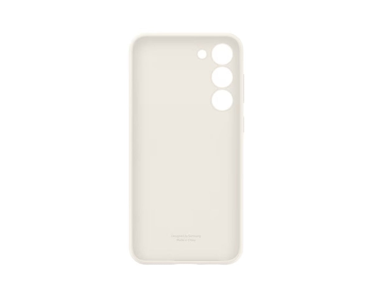 Funda Samsung de Silicona para Galaxy S23+ Blancos - Caja Reciclada