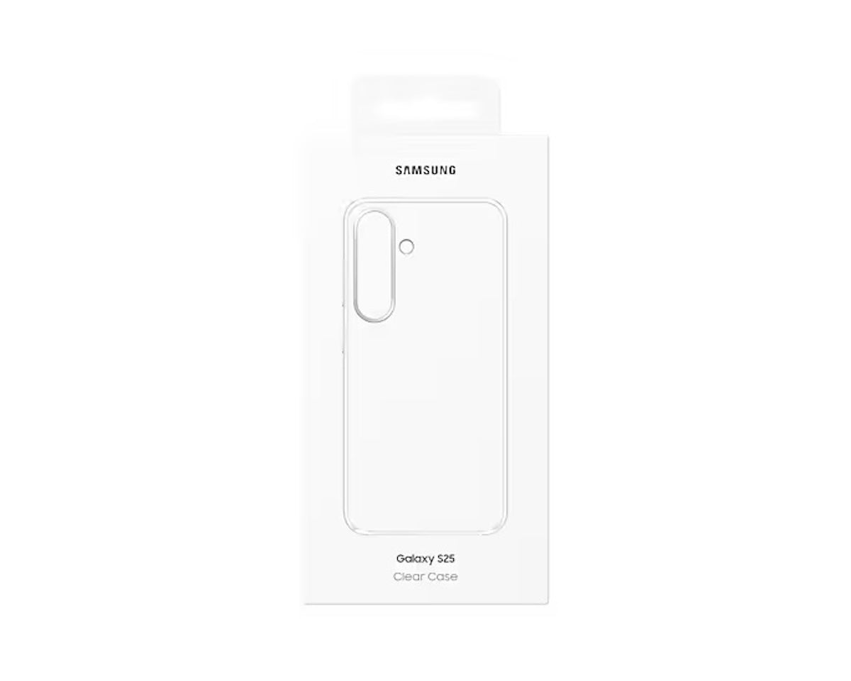 Carcasa para Galaxy S25 Clear Blanco