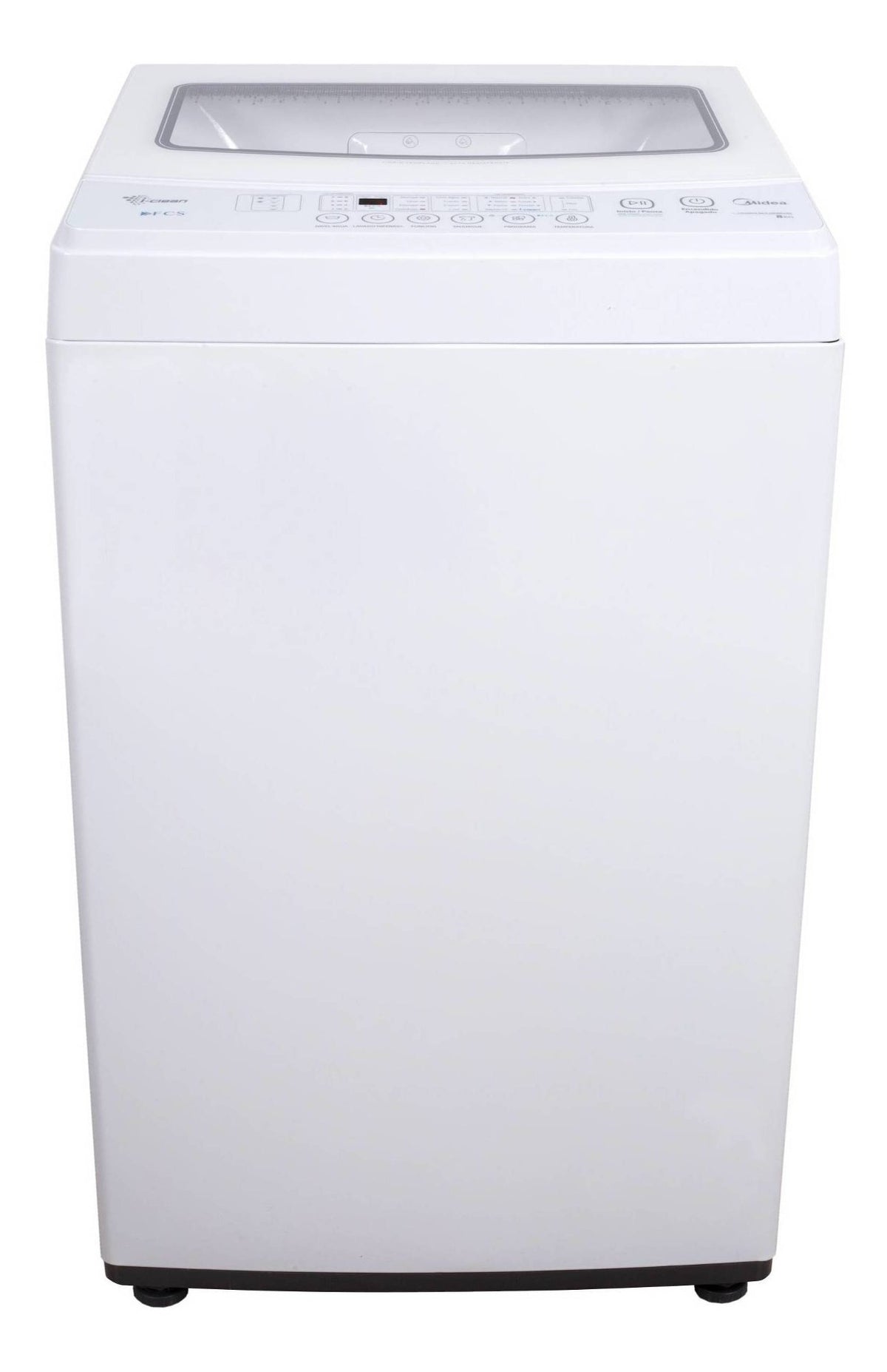 Lavadora Automática Midea Mls-08be04n Blanca 8kg - Open Box