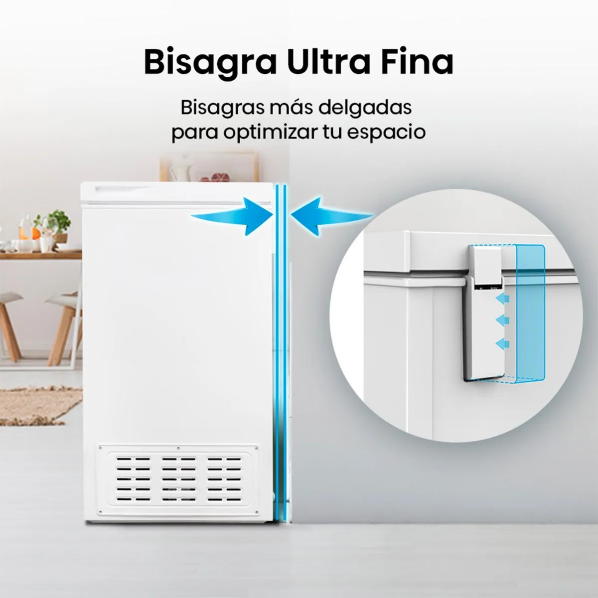 Freezer Horizontal Hisense FT125D4AW1 95 L Blanco