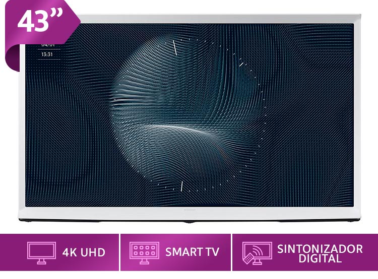 Smart tv Samsung QLED UHD 4K 43"  The Serif - OpenBox