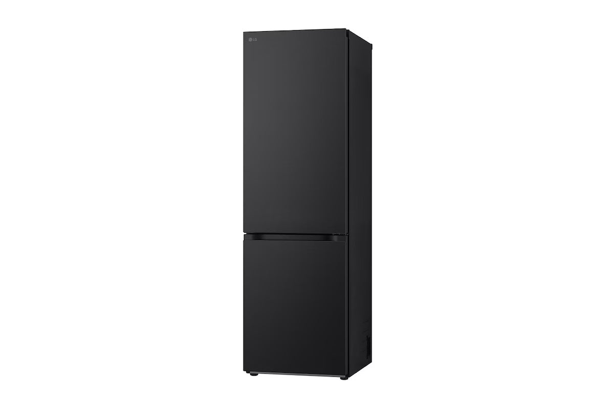 Refrigerador Bottom Freezer LG 344 L Negro Inverter No Frost