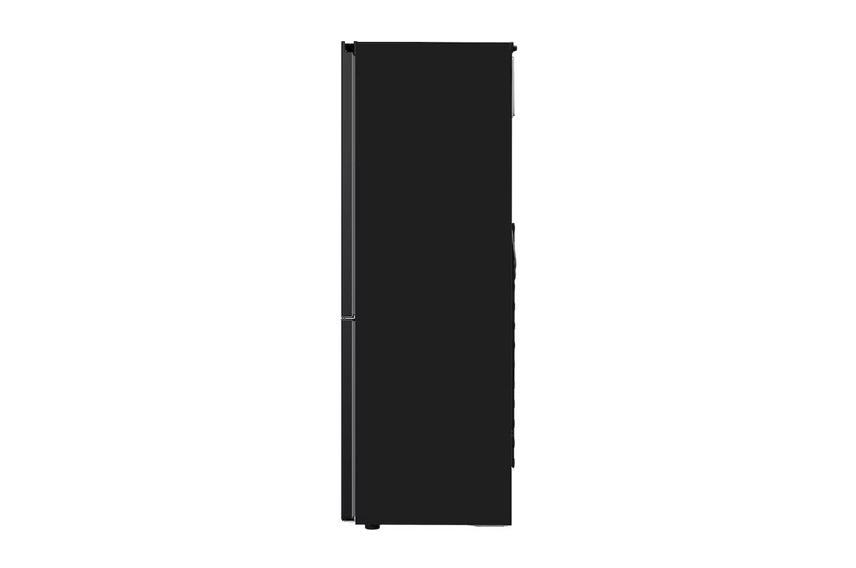 Refrigerador Bottom Freezer LG 344 L Negro Inverter No Frost