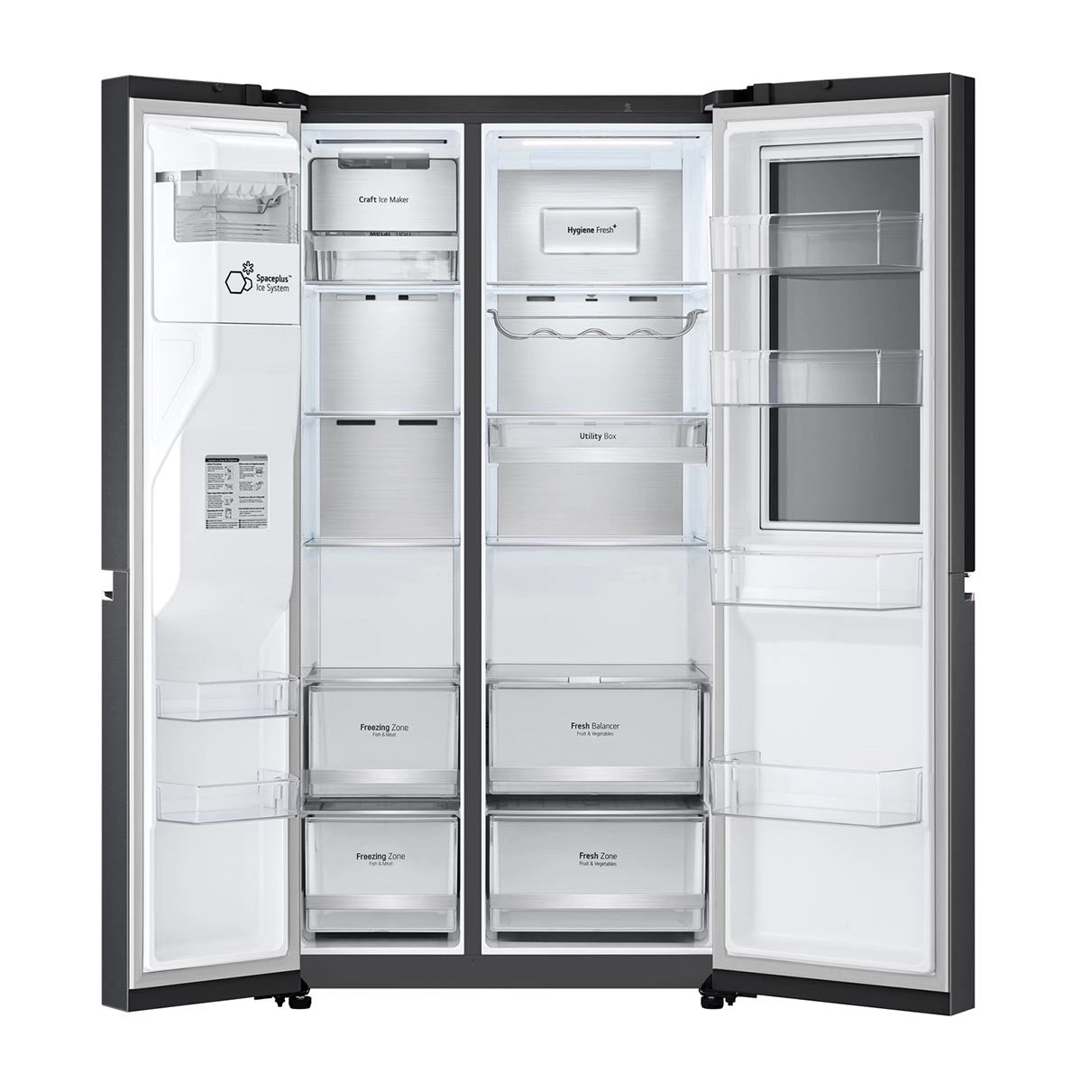 Refrigerador LG GS66SXTC Side by Side 635L InstaView No Frost