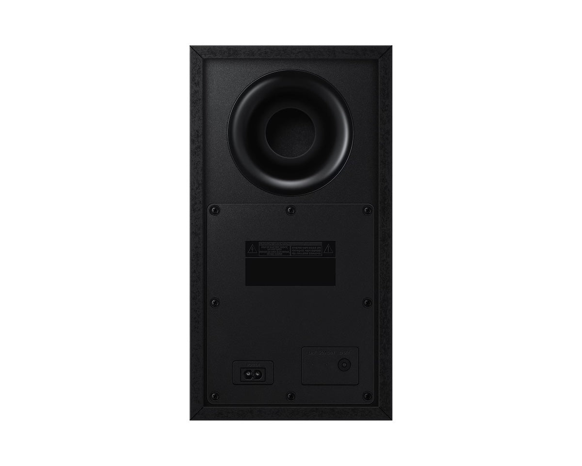 SAMSUNG BSERIES SOUNDBAR HW B450F 2.1 SW 2025 - Caja Reciclada