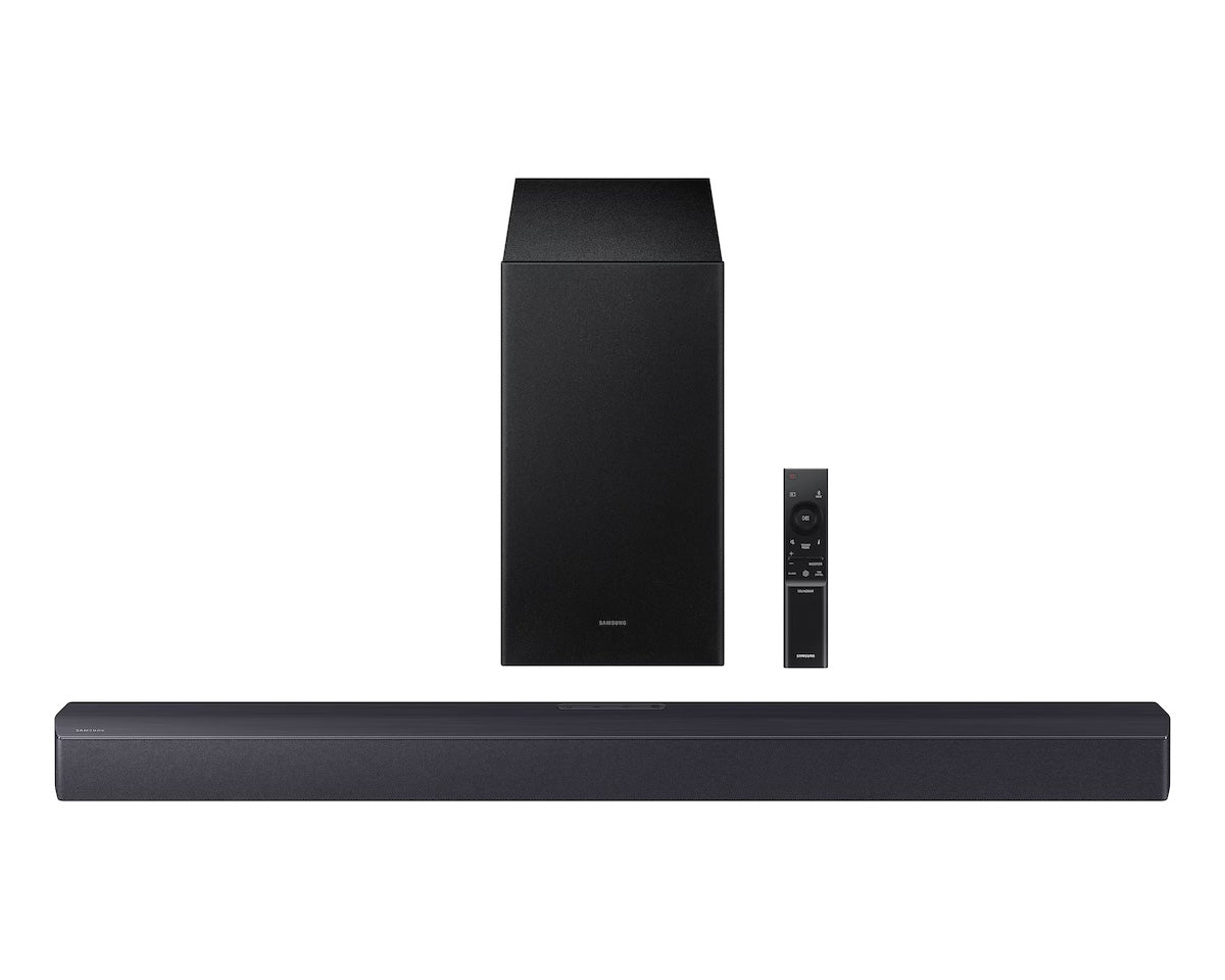 SAMSUNG BSERIES SOUNDBAR HW B450F 2.1 SW 2025 - Caja Reciclada