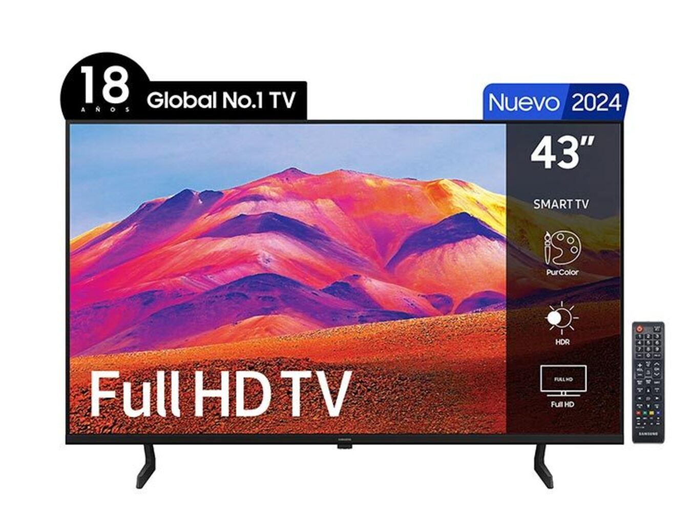 Smart TV Samsung 43" Full HD T5203 Series - OpenBox