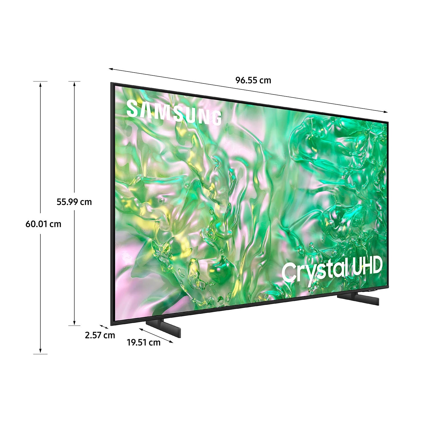 Smart TV Samsung UHD 43" DU8000 Series - OpenBox