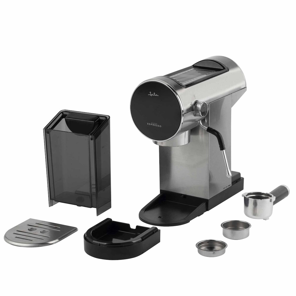 Cafetera Espresso Jata JECA2300 20 Bares Acero Inoxidable
