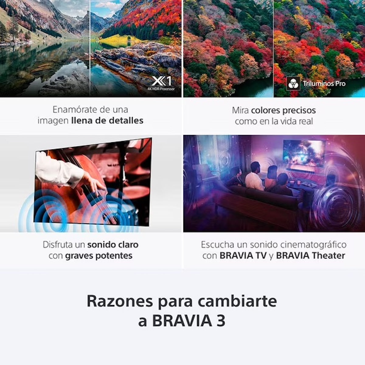 Smart TV Sony BRAVIA 3 50" 4K HDR Google TV