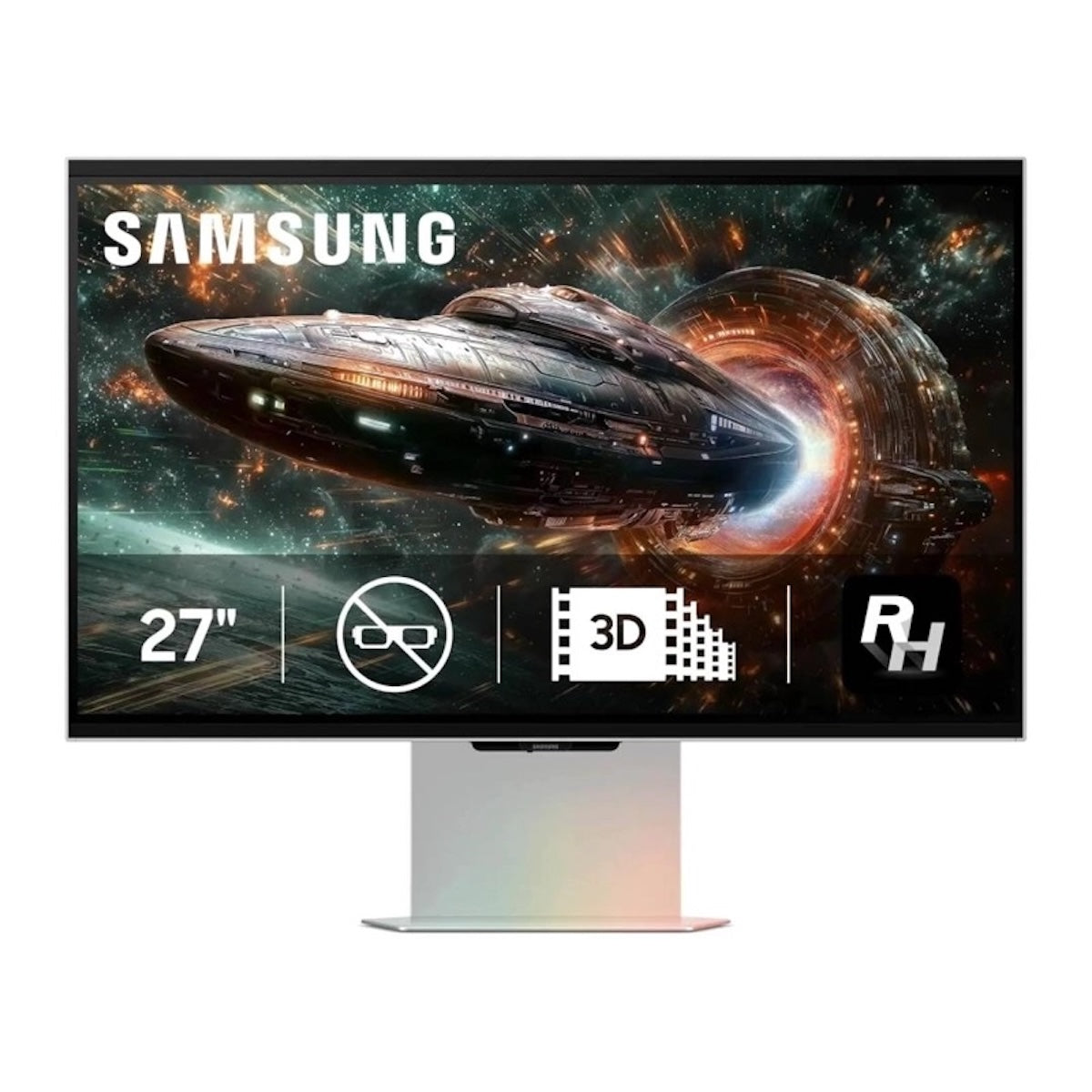 Monitor Samsung Odyssey 3D 27” 4K 165Hz - Caja Reciclada