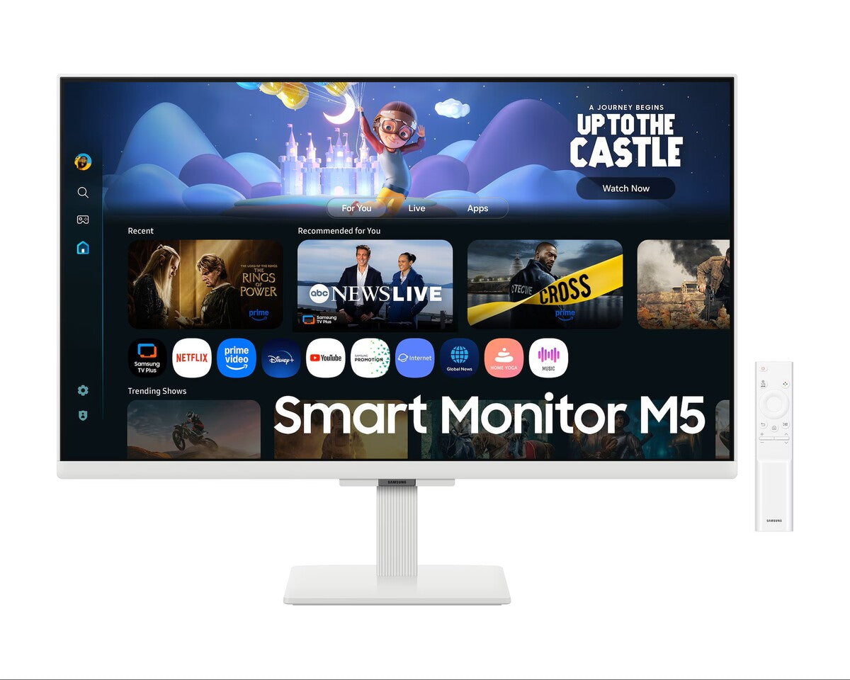 Samsung Smart Monitor M5 LS27FM501ELXZS 27" Full HD Blanco - Open Box