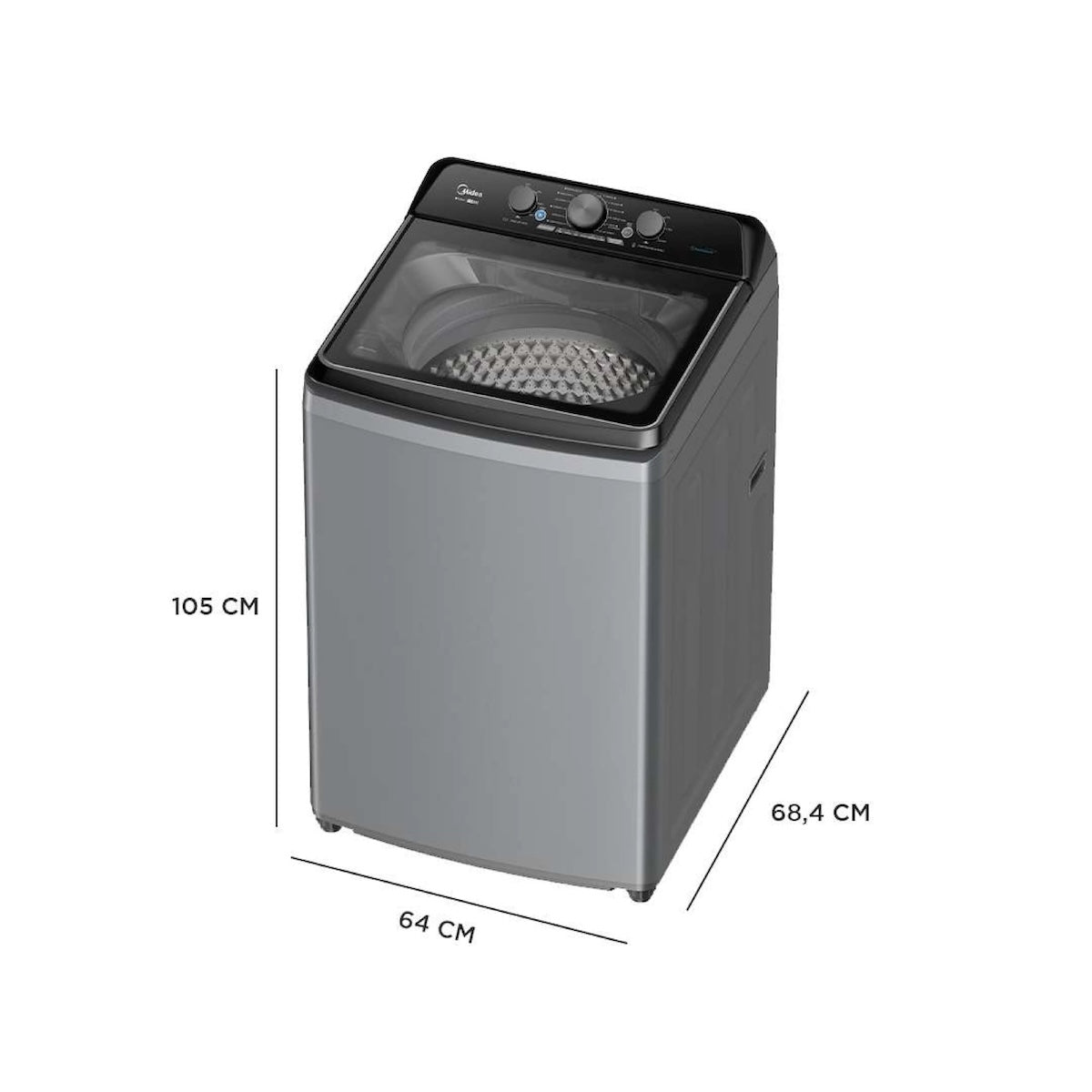 Lavadora Superior Silver 21 KG - OpenBox