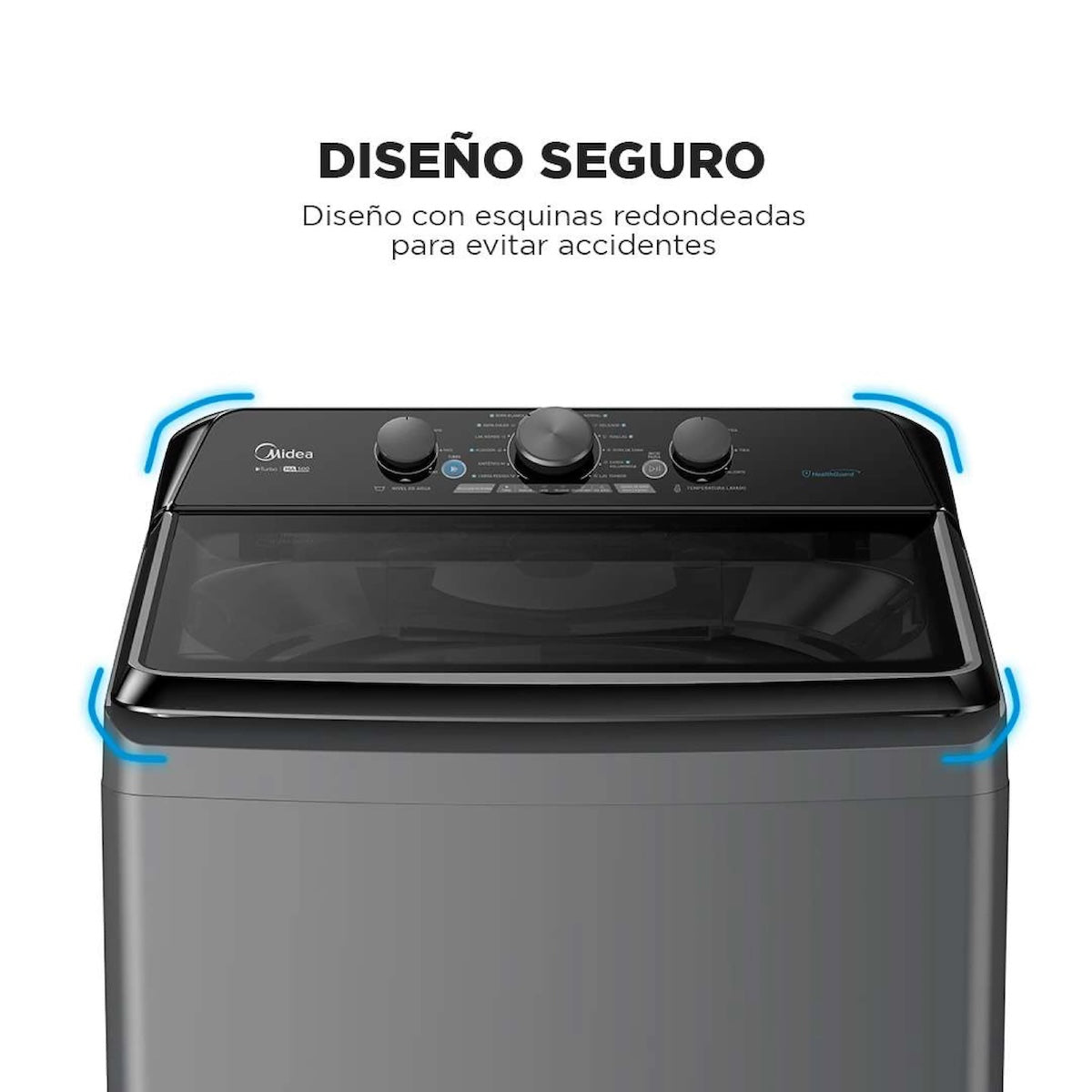 Lavadora Superior Silver 21 KG - OpenBox