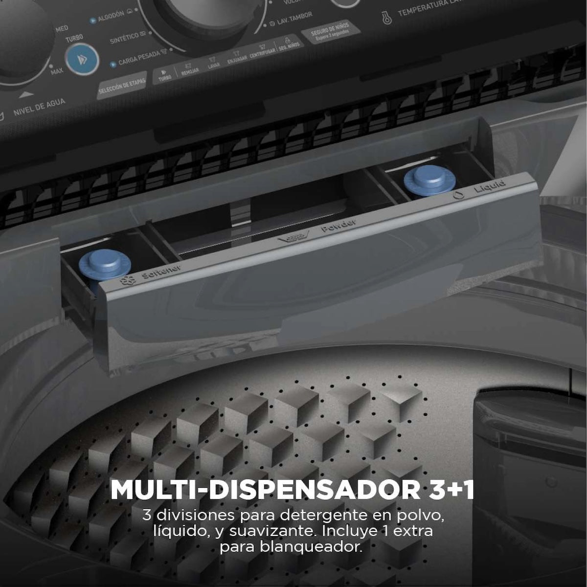 Lavadora Superior Silver 21 KG - OpenBox