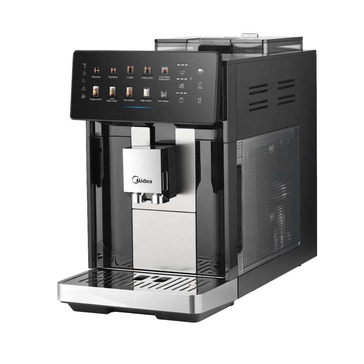 Cafetera Full Automática Midea MC-FA250DBK 1,8L 15 Bares