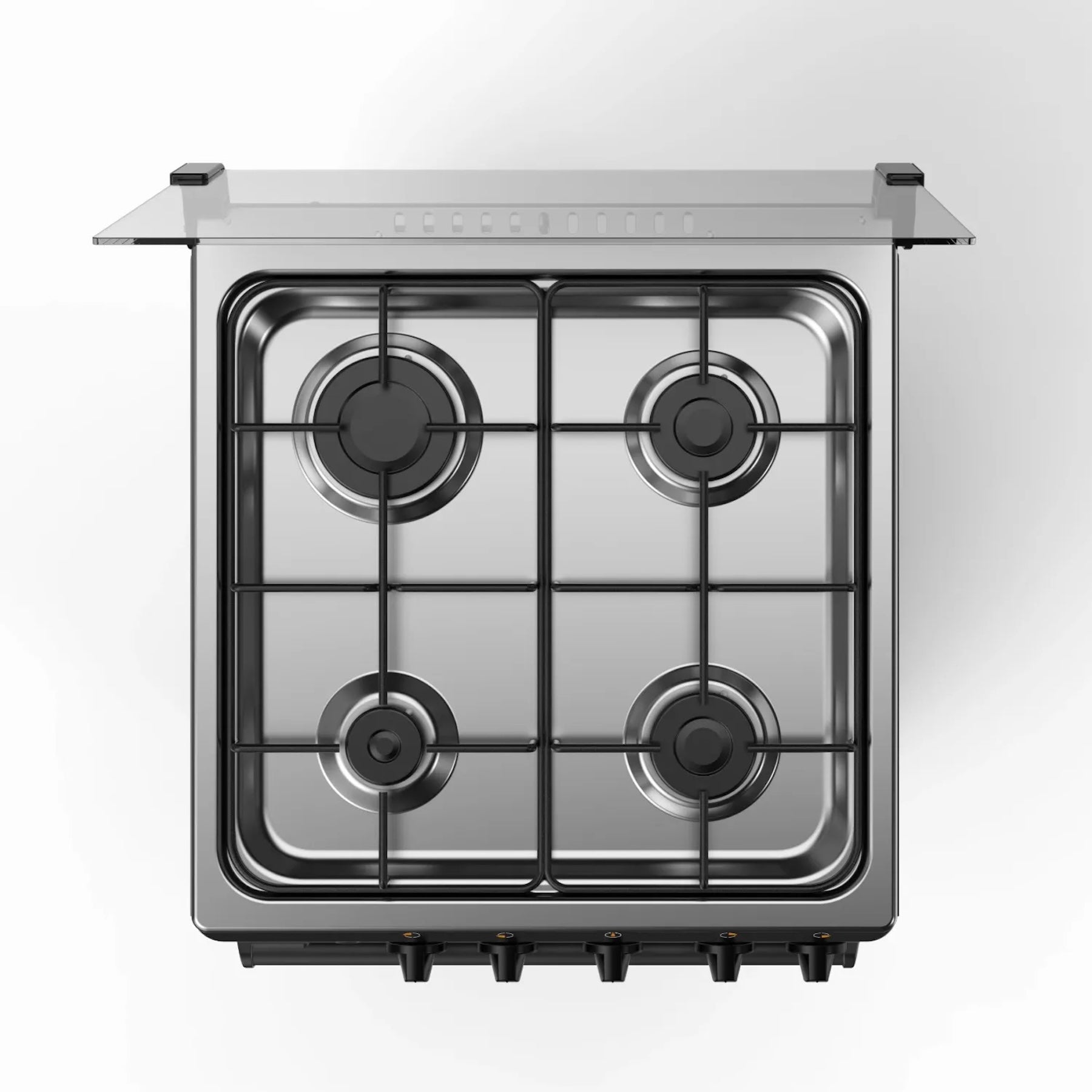 Cocina a gas Midea 4 quemadores MCG-4QSG20NSBK