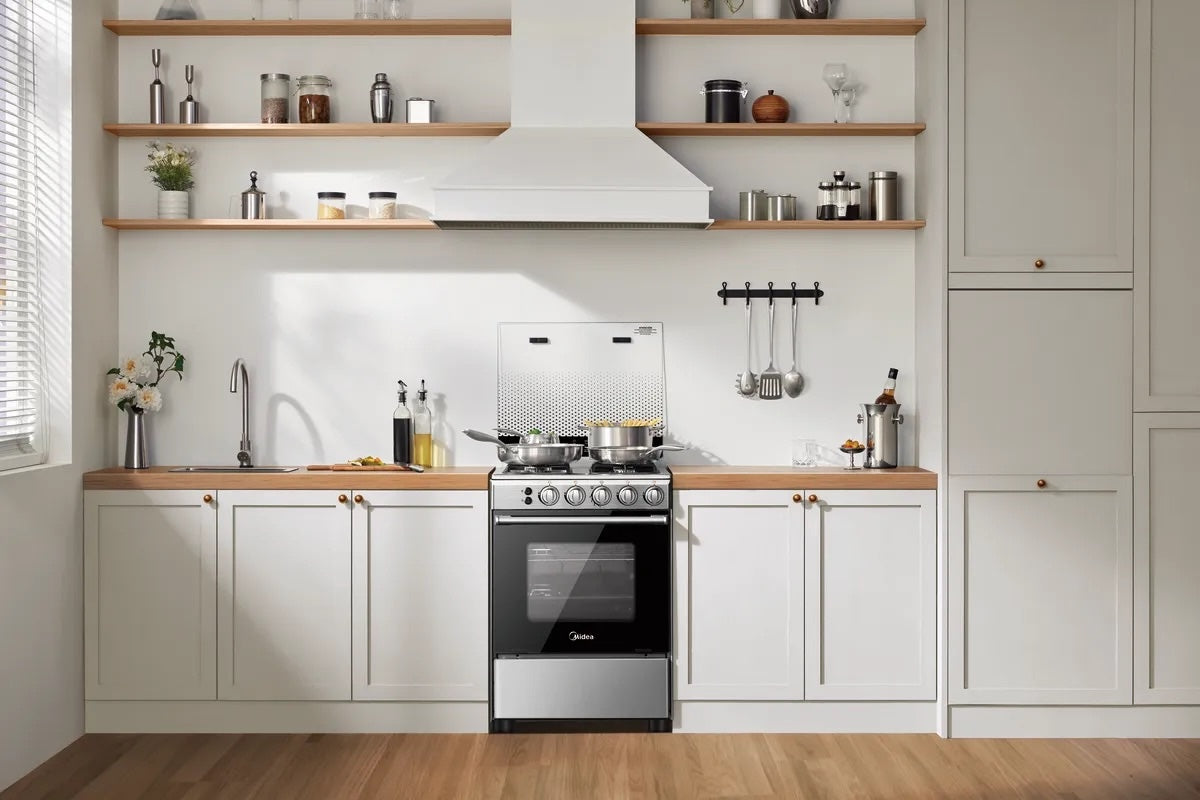 Cocina a Gas 4 Quemadores Silver - OpenBox