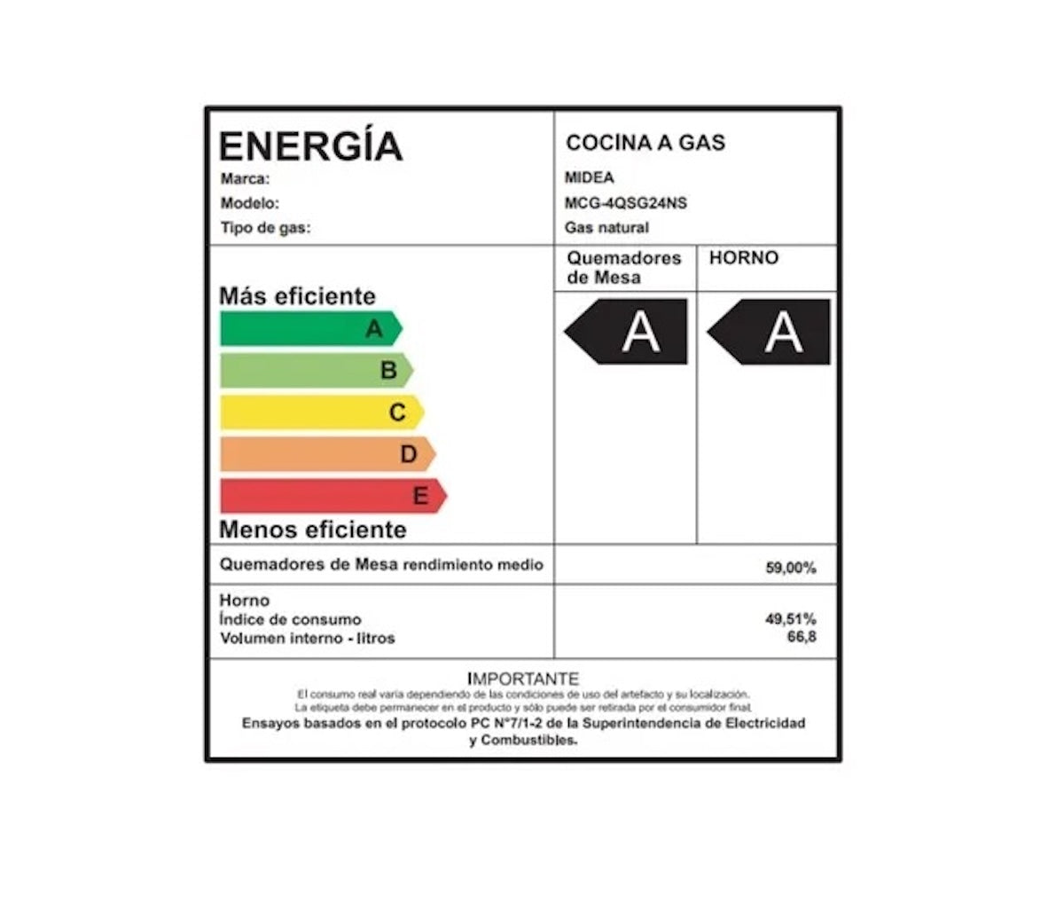 Cocina a Gas 4 Quemadores Silver - OpenBox