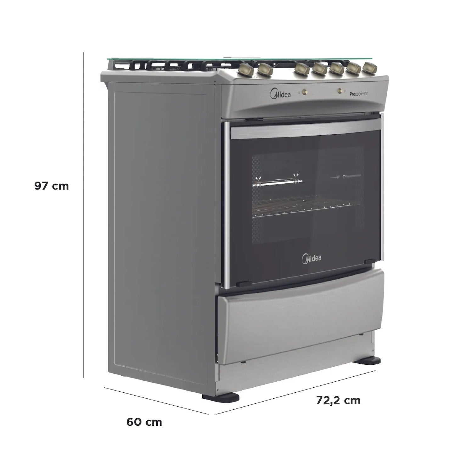 Cocina a Gas 5 quemadores MCG-5QI30NS