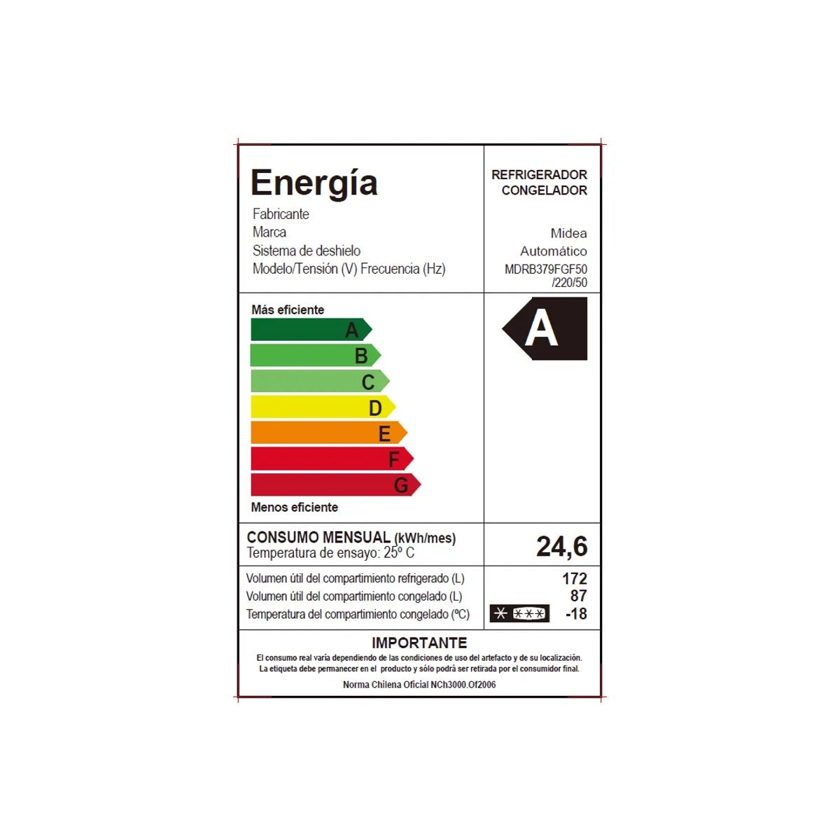 Refrigerador Bottom Freezer No Frost Light 259L OpenBox