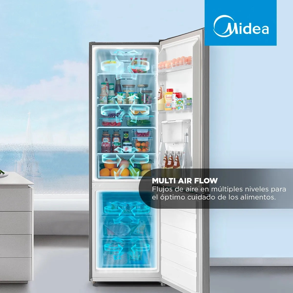 Refrigerador Bottom Freezer No Frost 262 lts - OpenBox