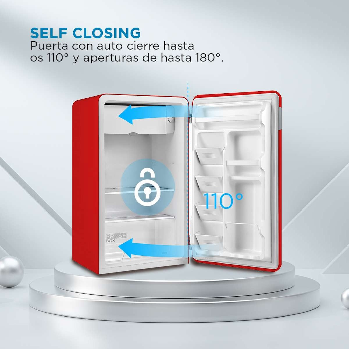Refrigerador Minibar Frio Directo 93 lts - OpenBox