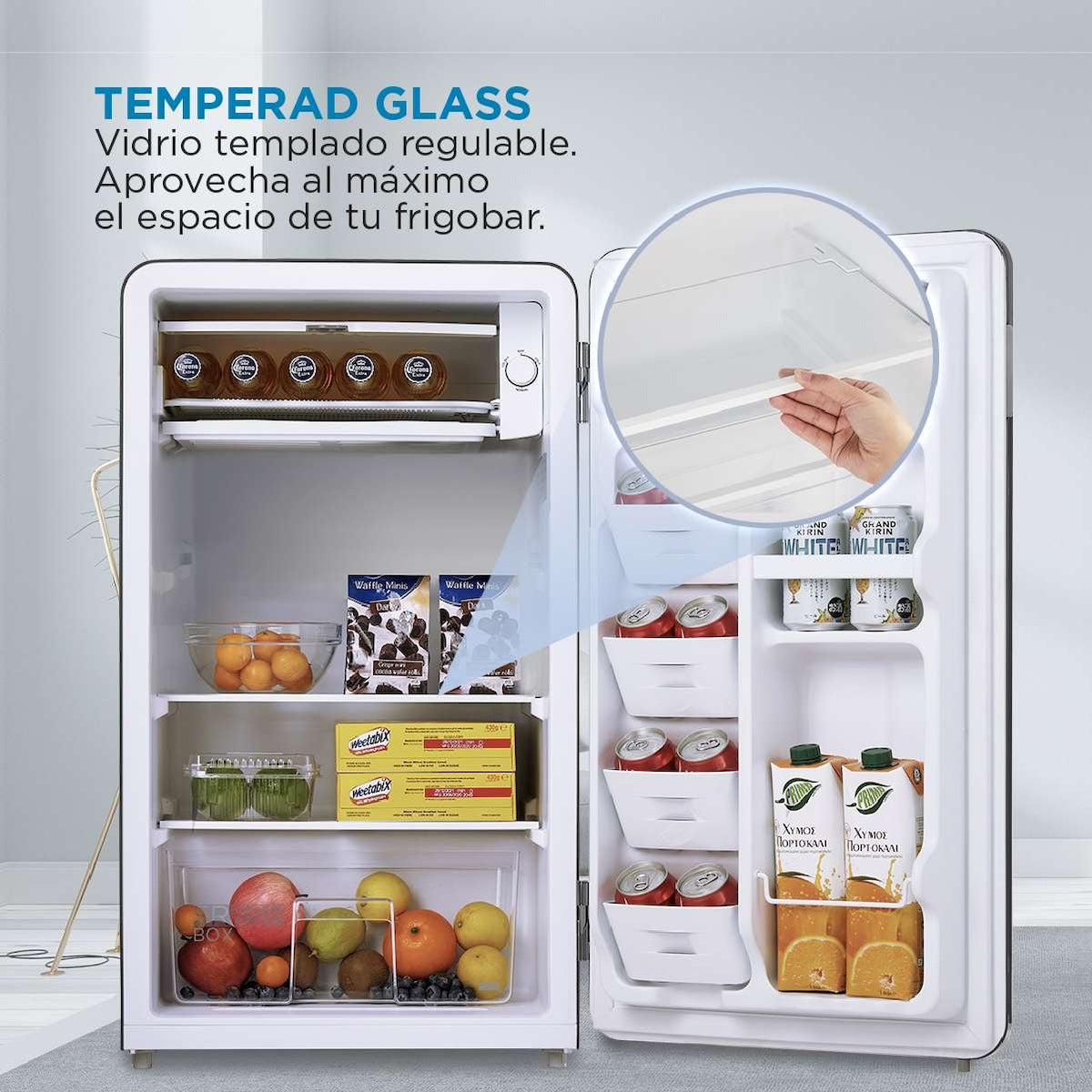 Refrigerador Minibar Frío Directo 93 Litros  - OpenBox