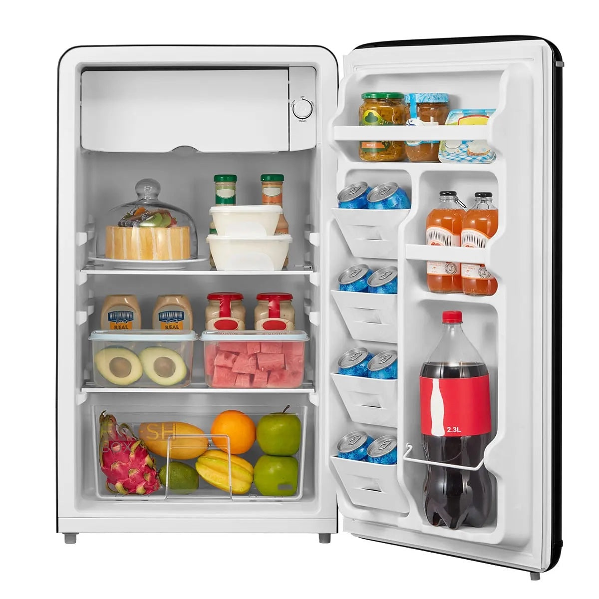 Refrigerador Frigobar Midea Frio Directo 93 lts Negro