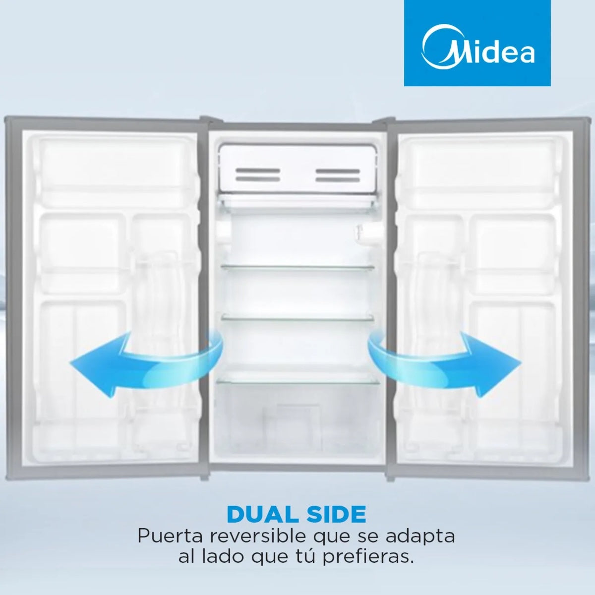 Refrigerador Minibar Frío Directo Light Silver 93L - OpenBox