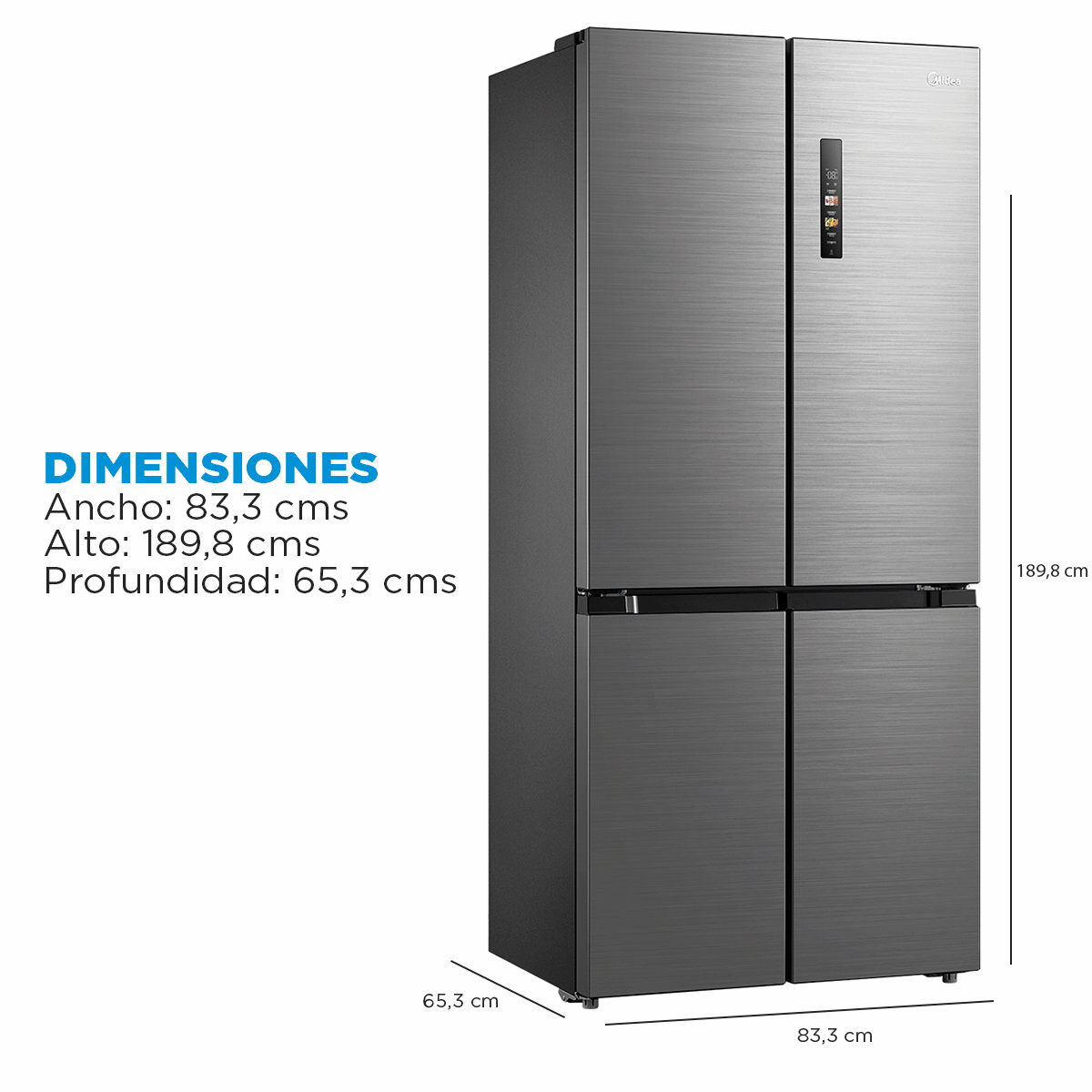 Refrigerador Multipuerta No Frost 474 lts - OpenBox