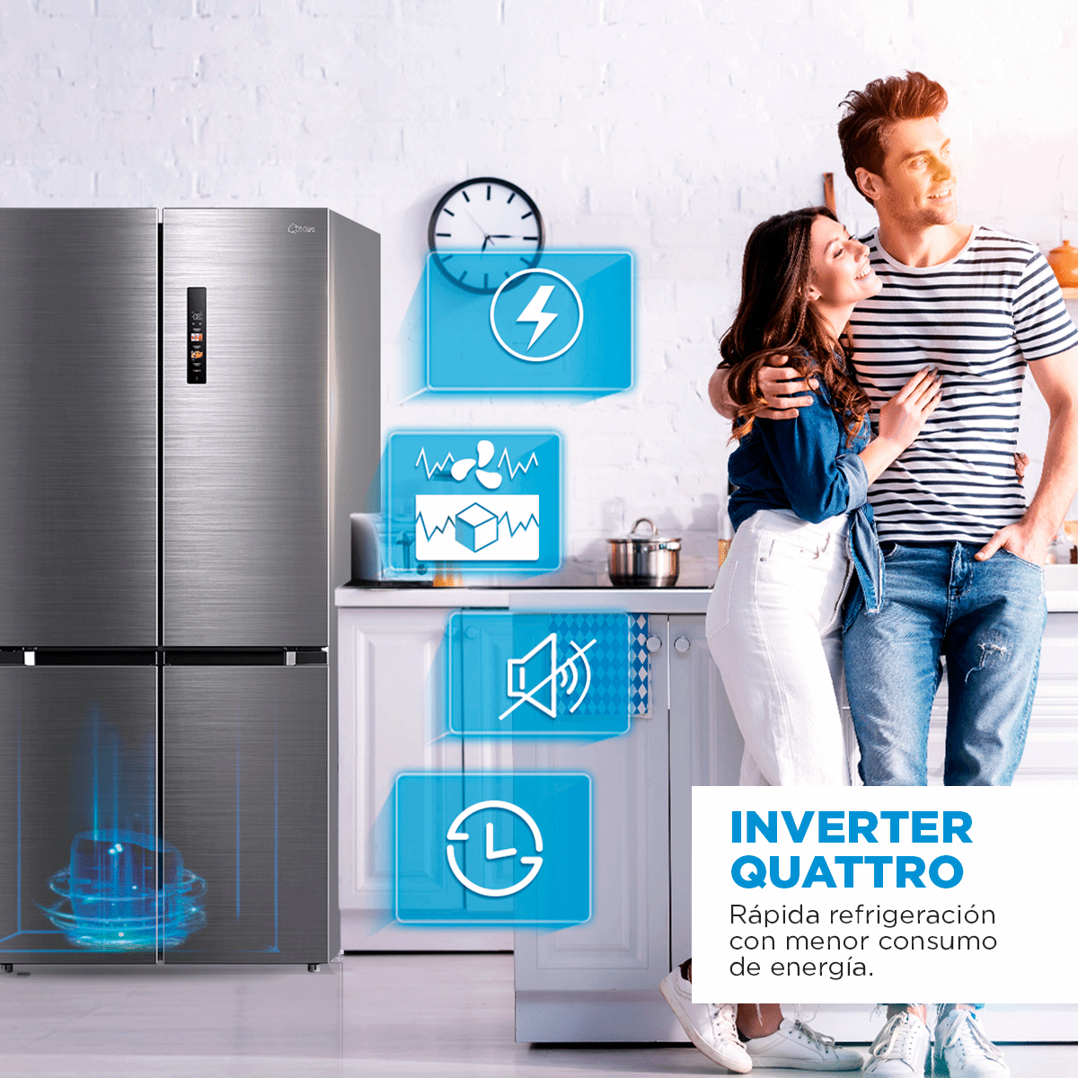 Refrigerador Multipuerta No Frost 474 lts - OpenBox
