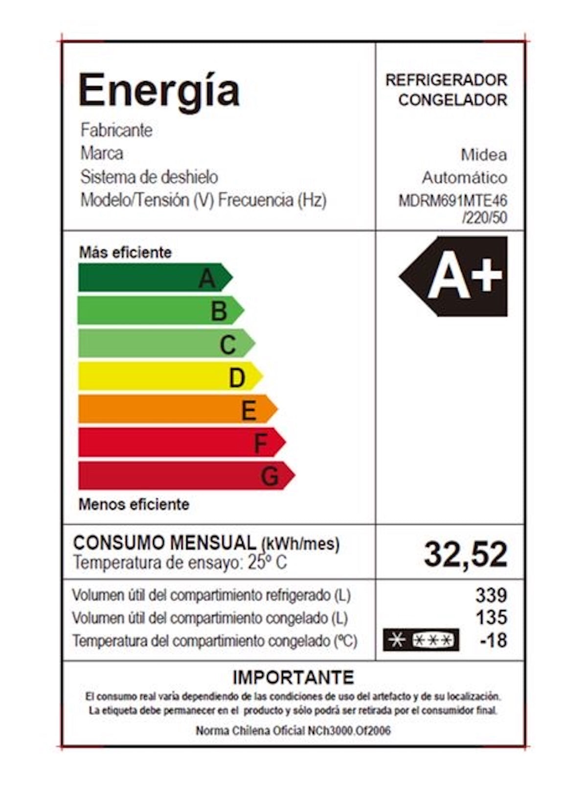 Refrigerador Multipuerta No Frost 474 lts - OpenBox