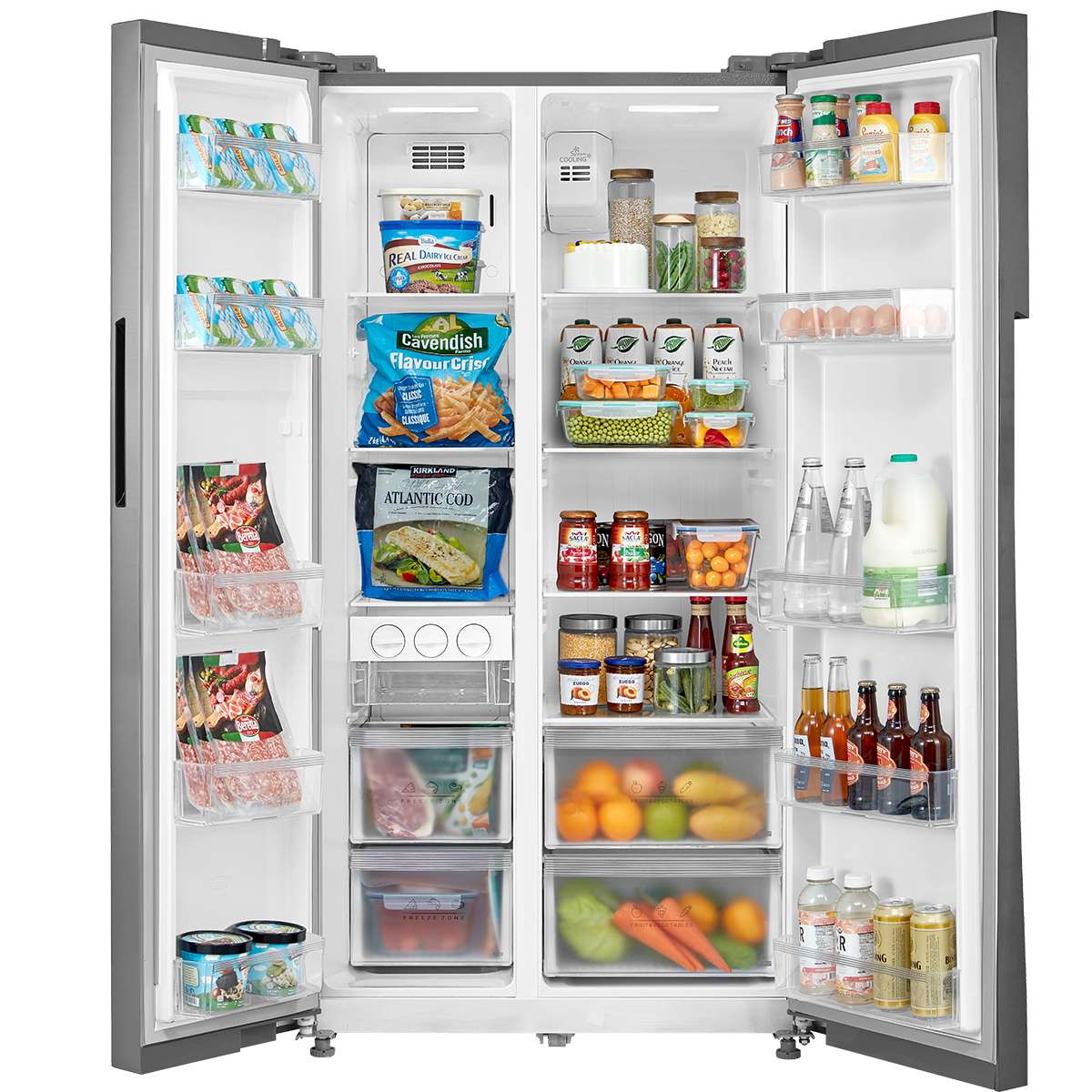 Refrigerador Side by Side Midea MDRS710FGE46 - 527 Litros