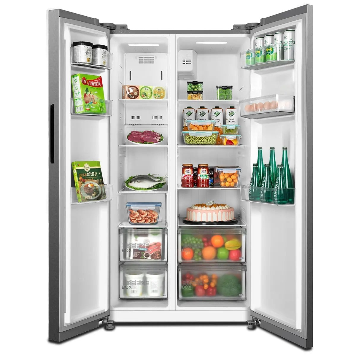 Refrigerador Midea MDRS710 Side By Side No Frost 555 litros - Open Box