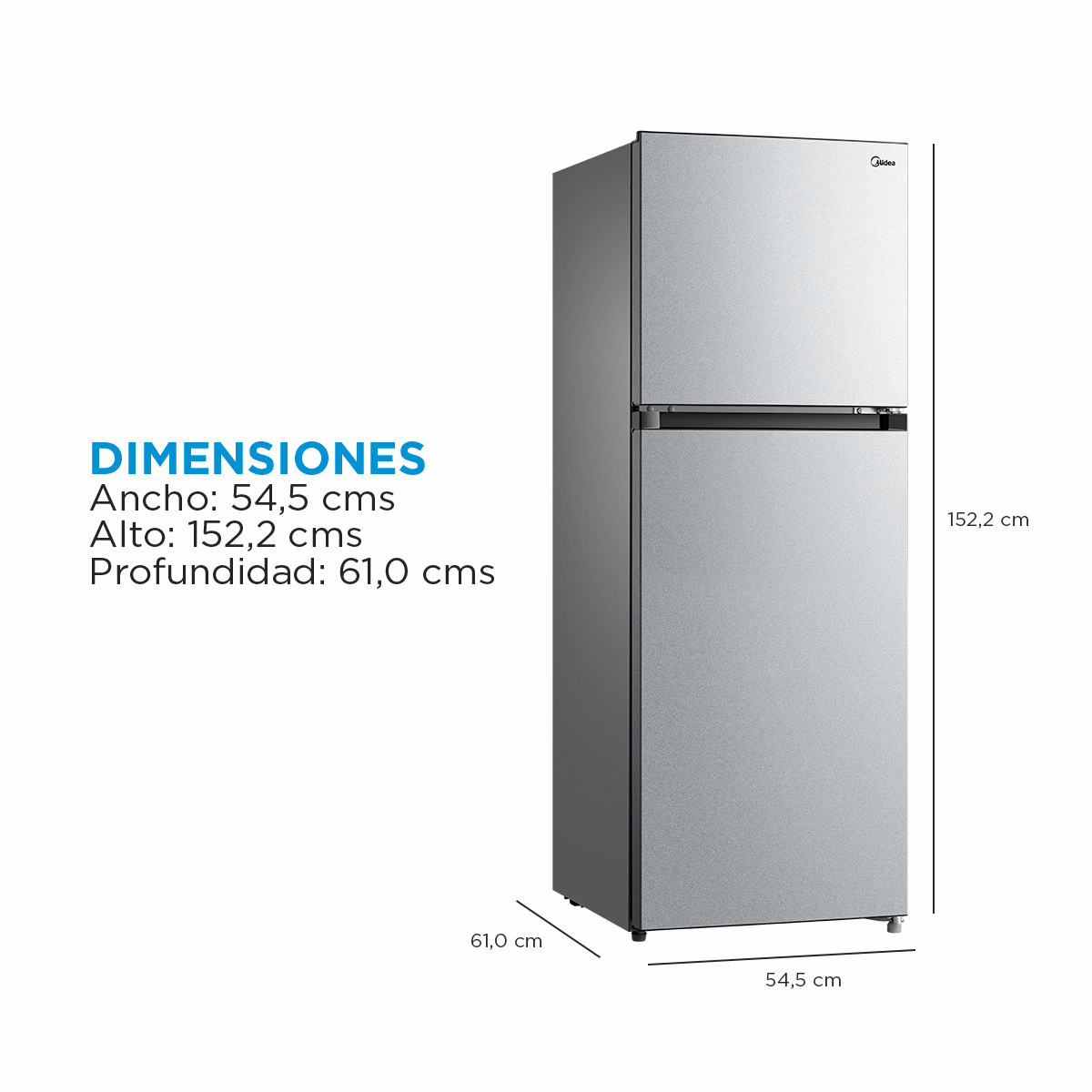 Refrigerador No Frost Top Mount 236 lts - OpenBox