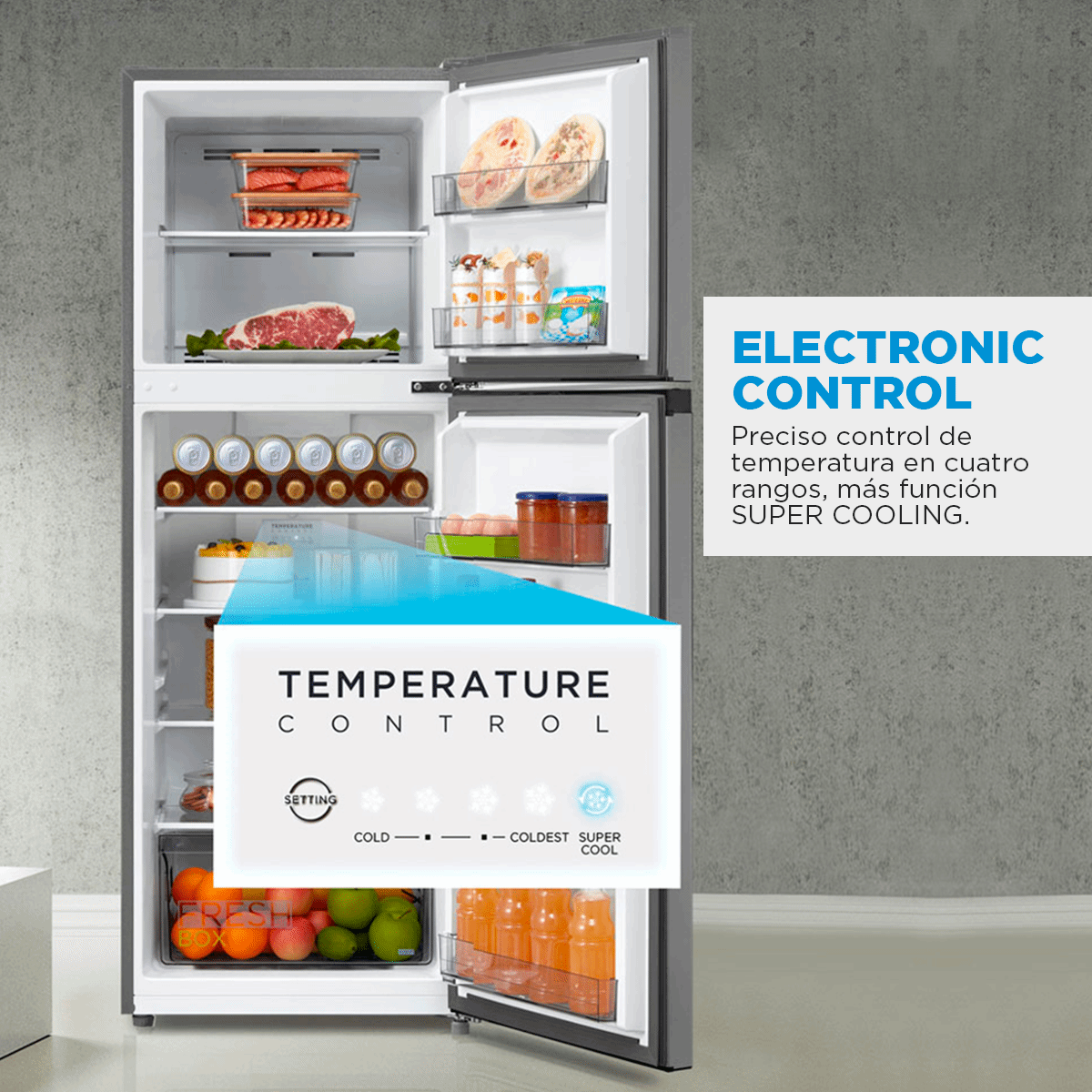 Refrigerador No Frost Top Mount 236 lts - OpenBox