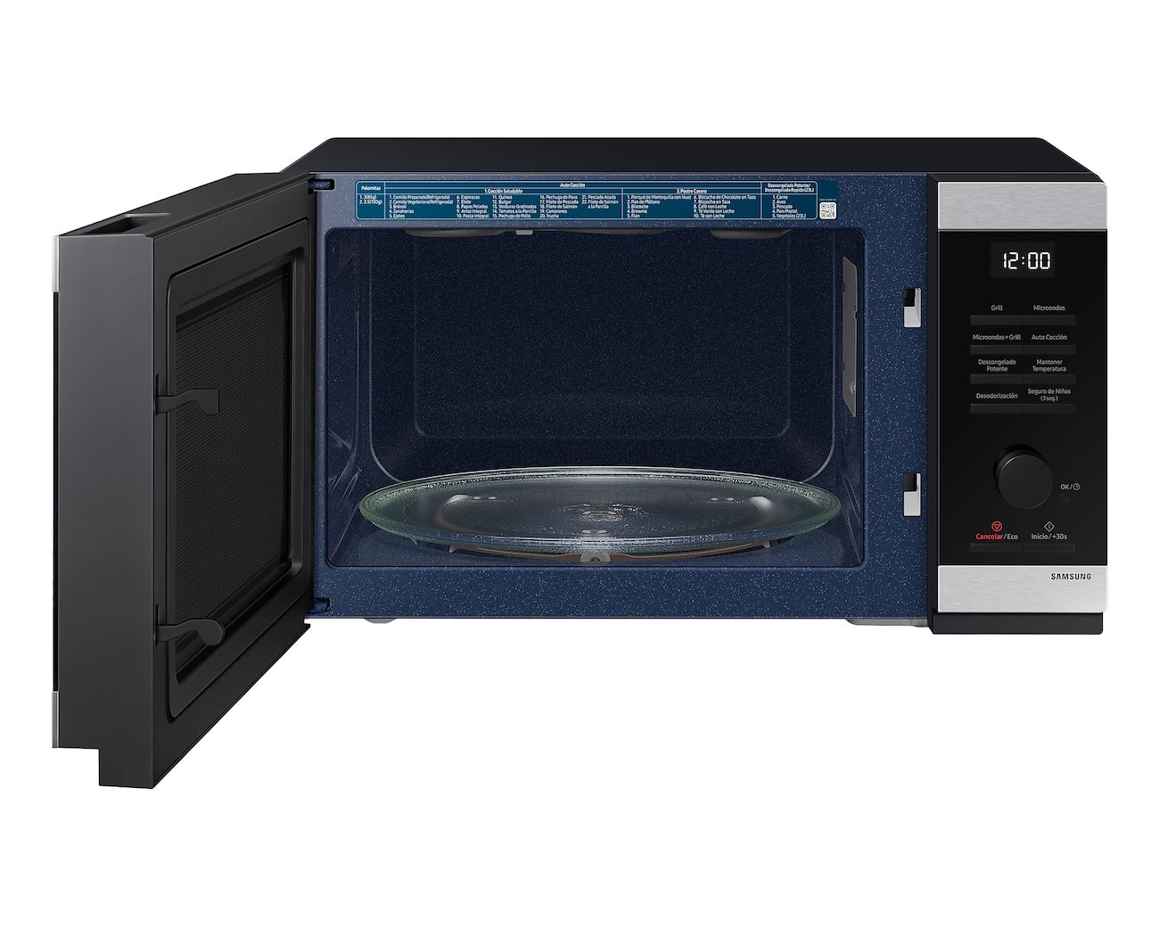 Microondas Samsung Grill Power Defrost 32L MG32D