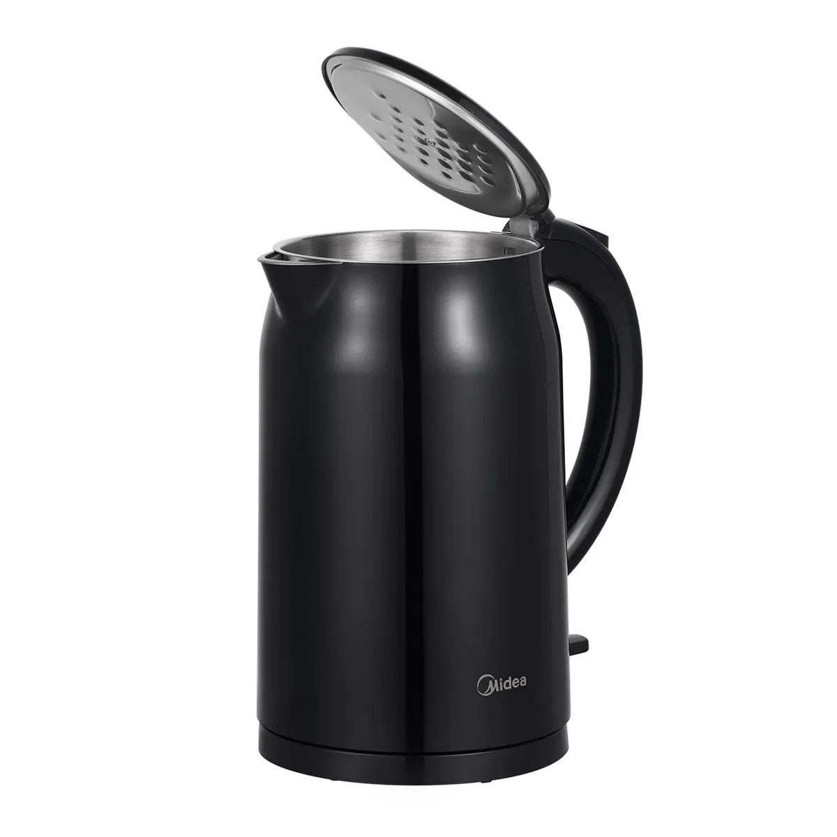 Hervidor Plástico Midea Doble Pared Negro 1,7lt Mk-17pbk