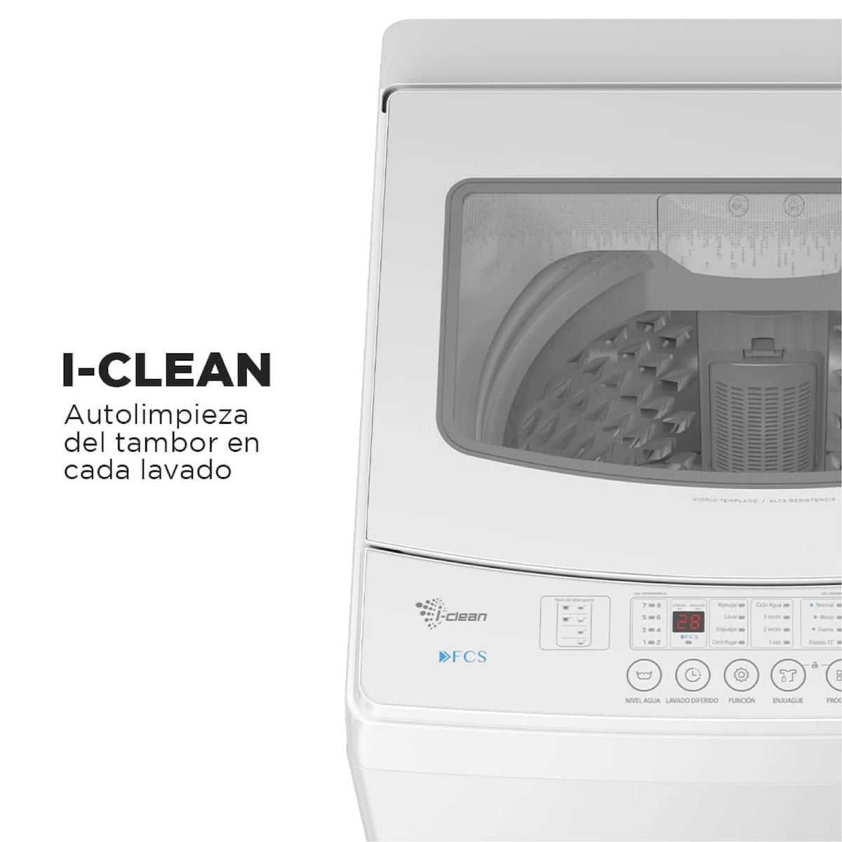 Lavadora Carga Superior Midea 8 kg Blanca - OpenBox