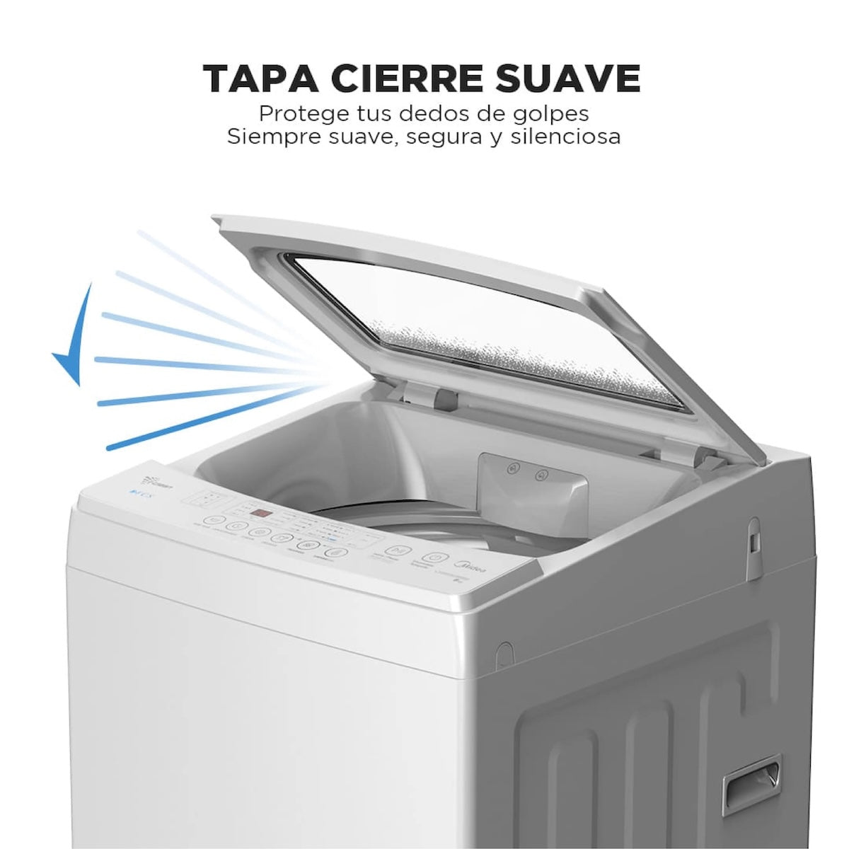 Lavadora Carga Superior Midea 8 kg Blanca - OpenBox