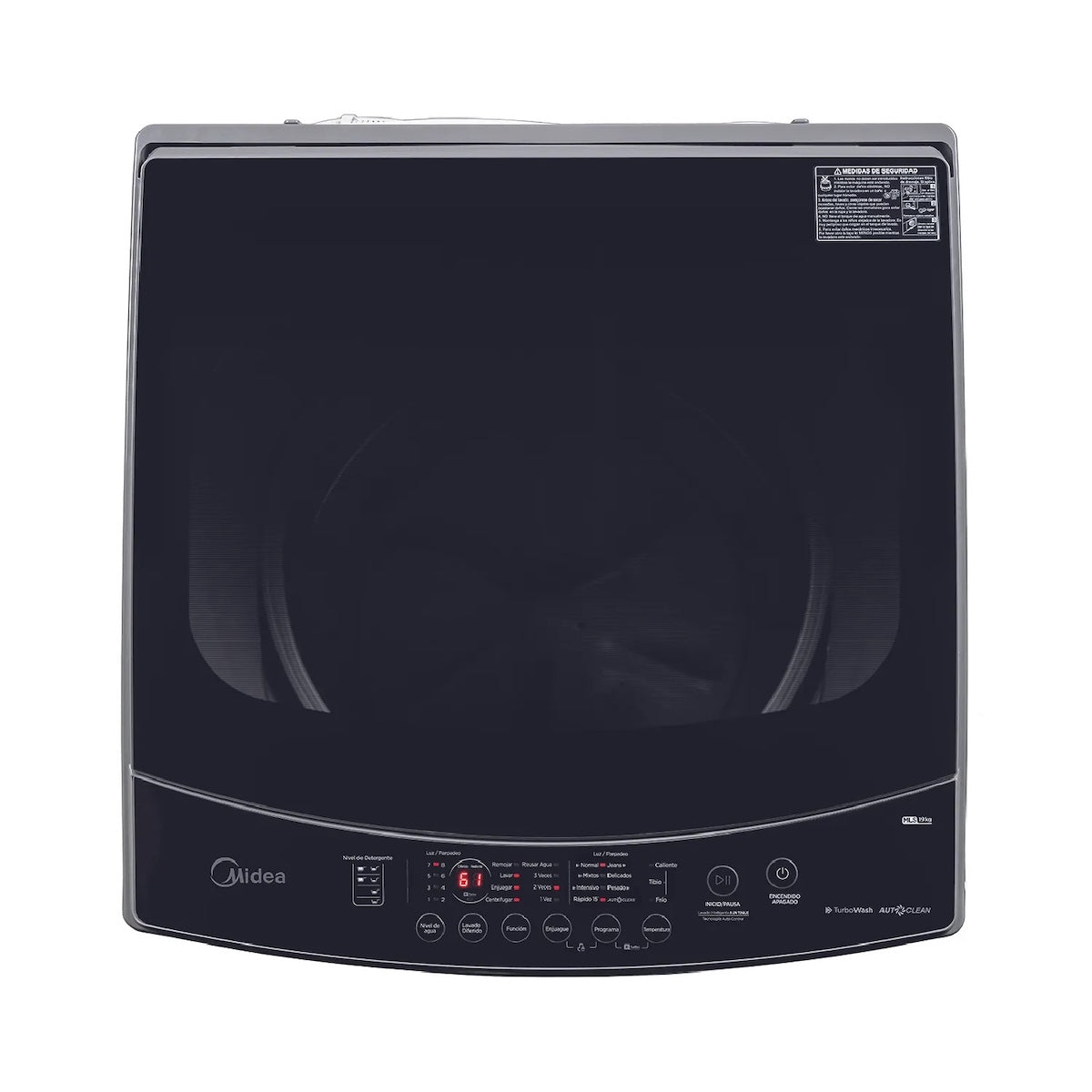 LAVADORA SUPERIOR GRIS 19 KILOS - OpenBox
