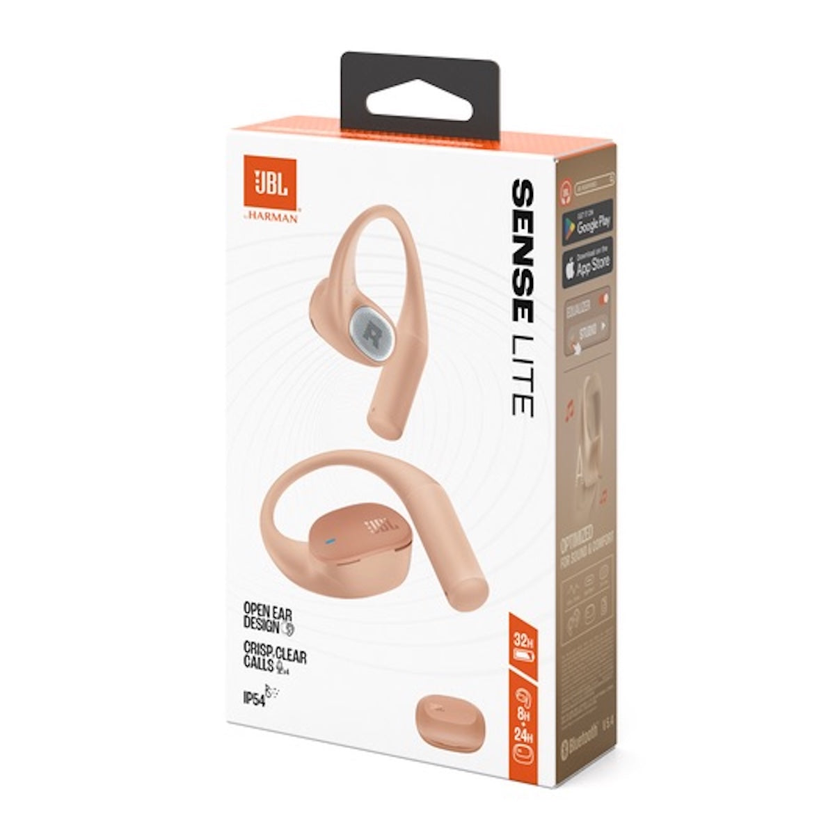 Audifonos Bluetooth Jbl Tws Sense Lite Open Ear Beige