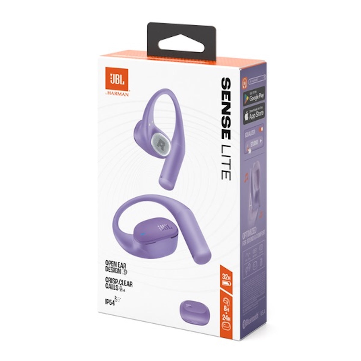 Audifonos Bluetooth Jbl Tws Sense Lite Open Ear Violeta