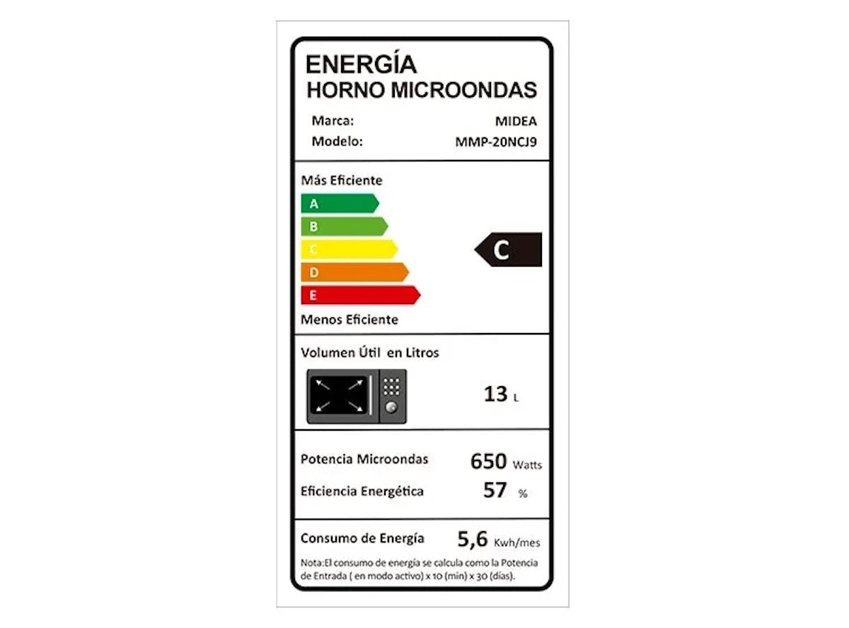 Microondas Mecánico Midea 20 litros