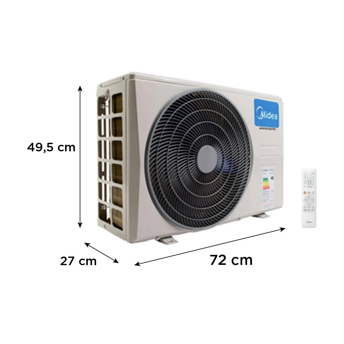 Aire Acondicionado Midea MOX103 Breezeless 12.000 BTU