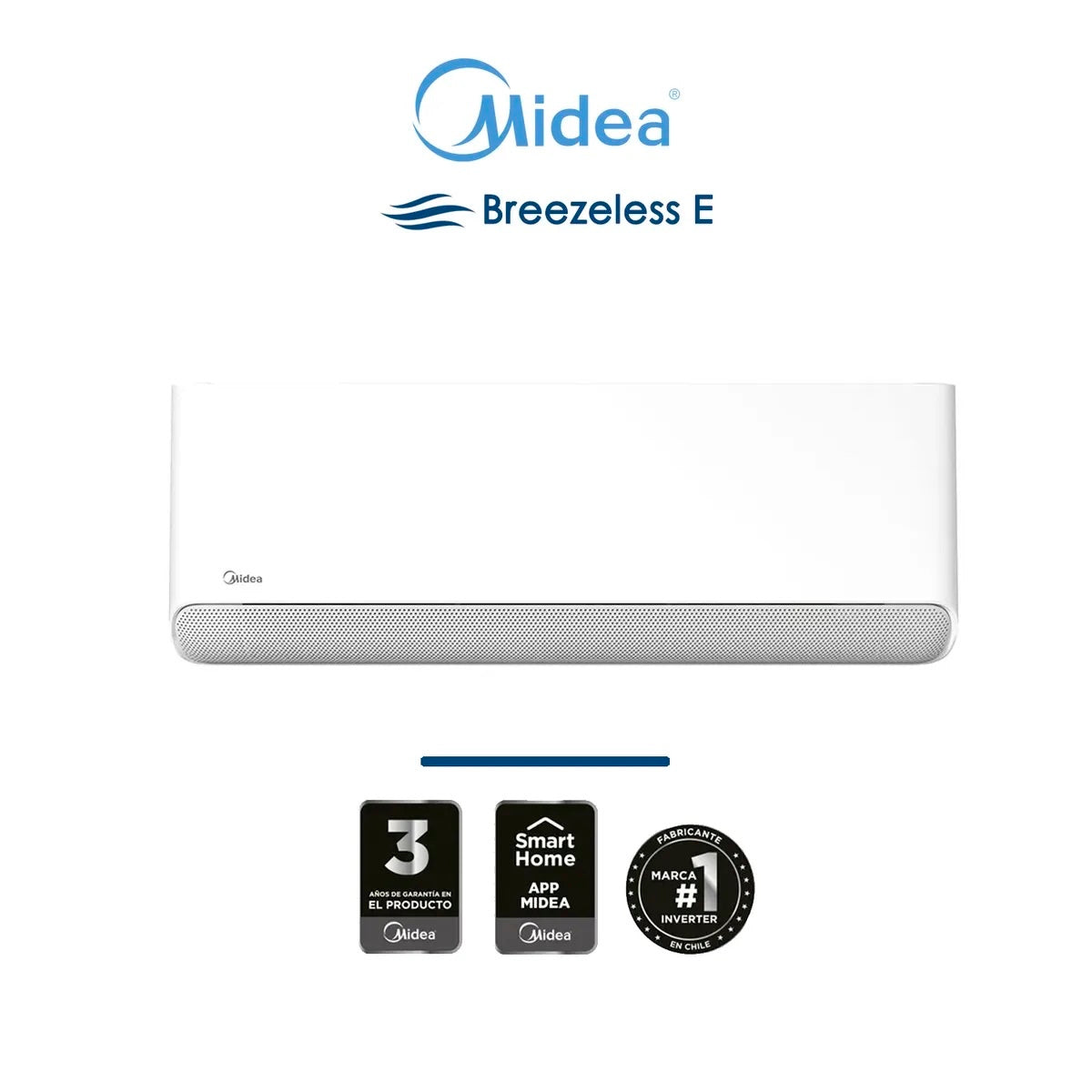 Aire Acondicionado Midea MOX104 Breezeless 9.000 BTU