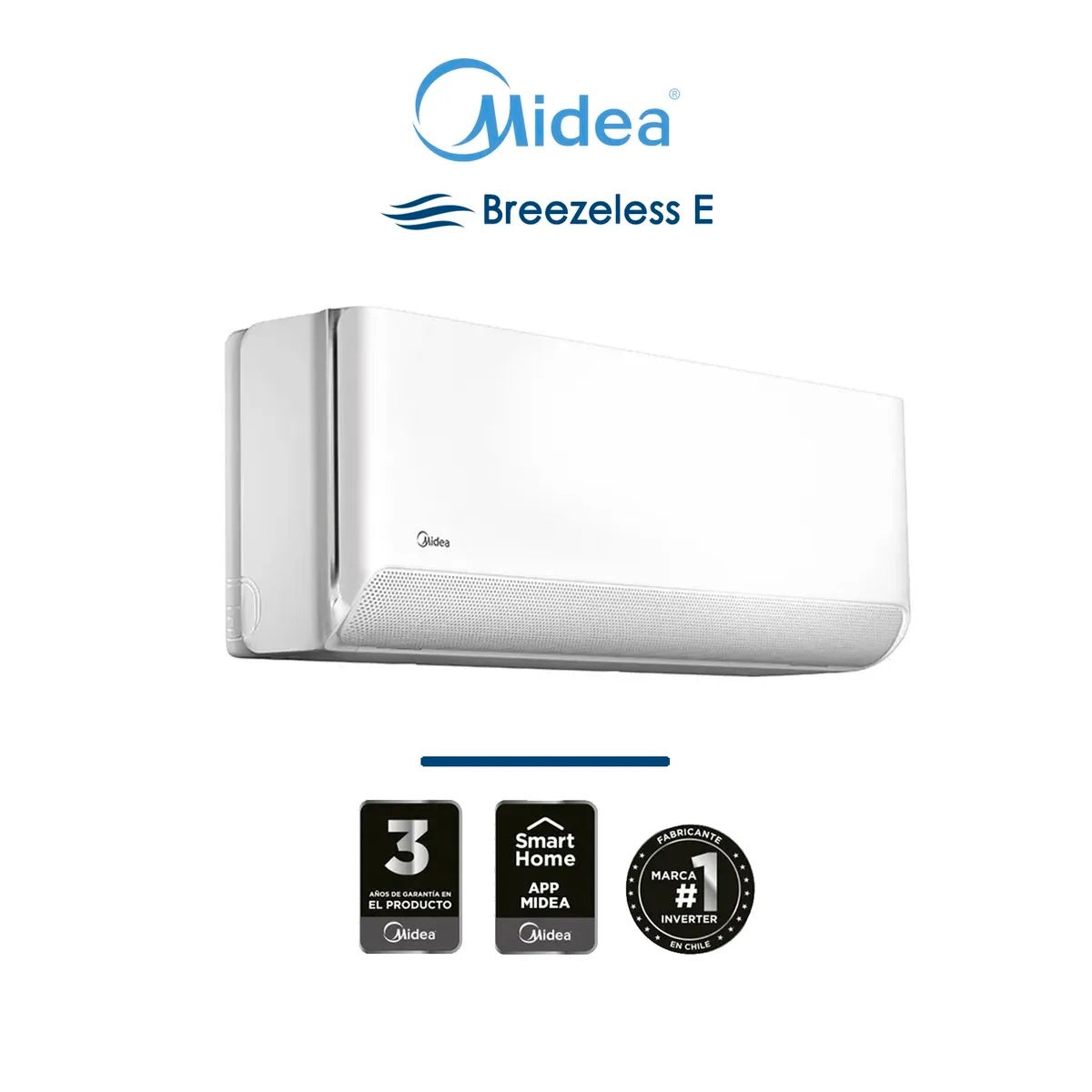 Aire Acondicionado Midea MOX104 Breezeless 9.000 BTU
