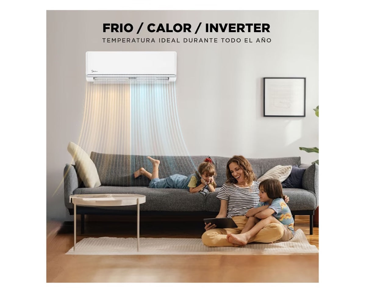 Aire Acondicionado Midea MOXS30 Xtra Inverter 10.000 BTU - Caja Reciclada