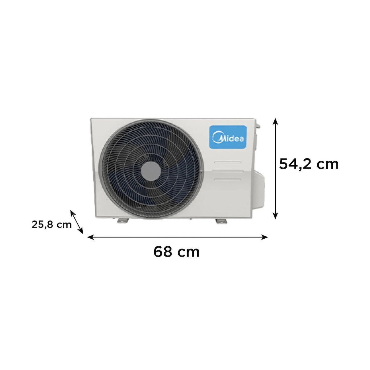Aire Acondicionado Midea MOXS30 Xtra Inverter 12.000 BTU - Open Box